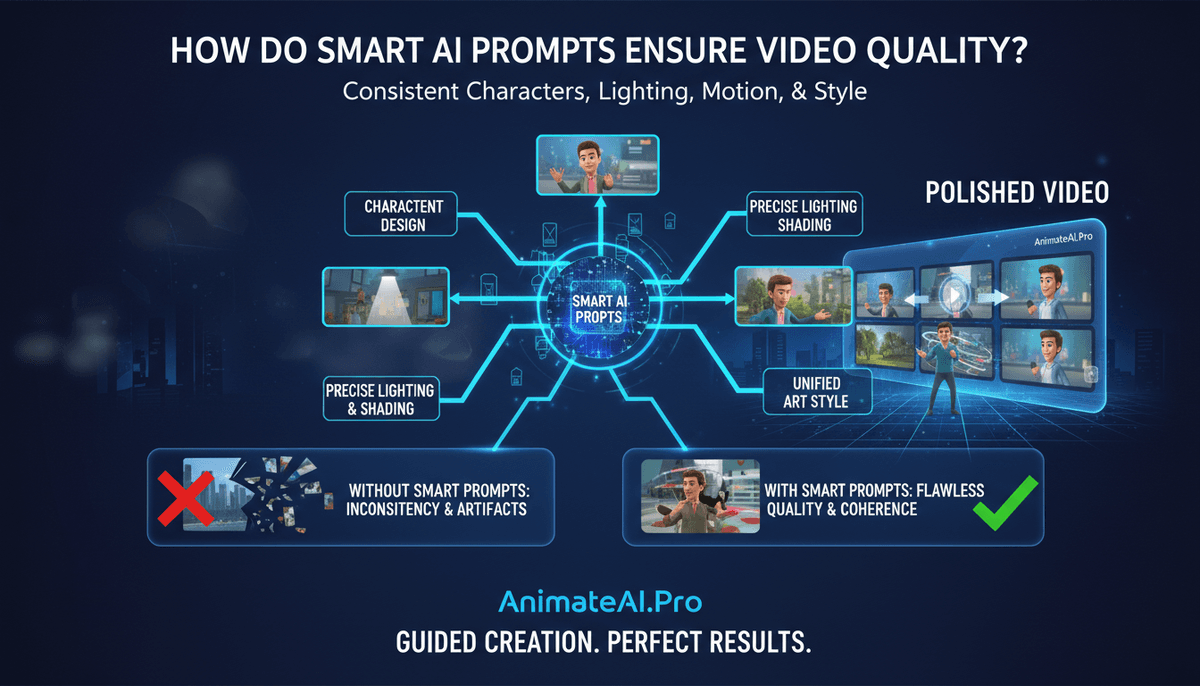 How Do Smart AI Prompts Ensure Video Quality